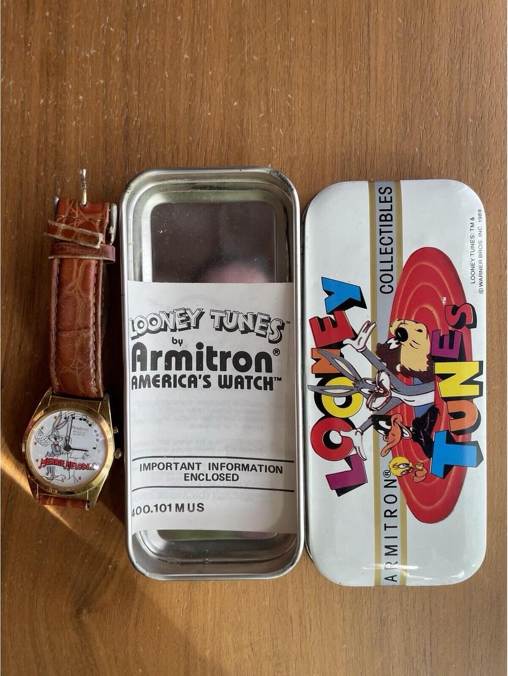 Bugs Bunny Watch Merry Melodies Musical Armitron For Parts Or  Repair Only